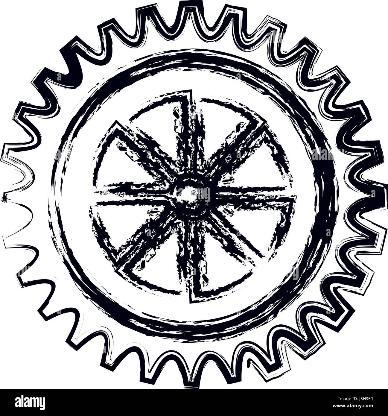 bike gears design Stock Vector Image & Art Alamy