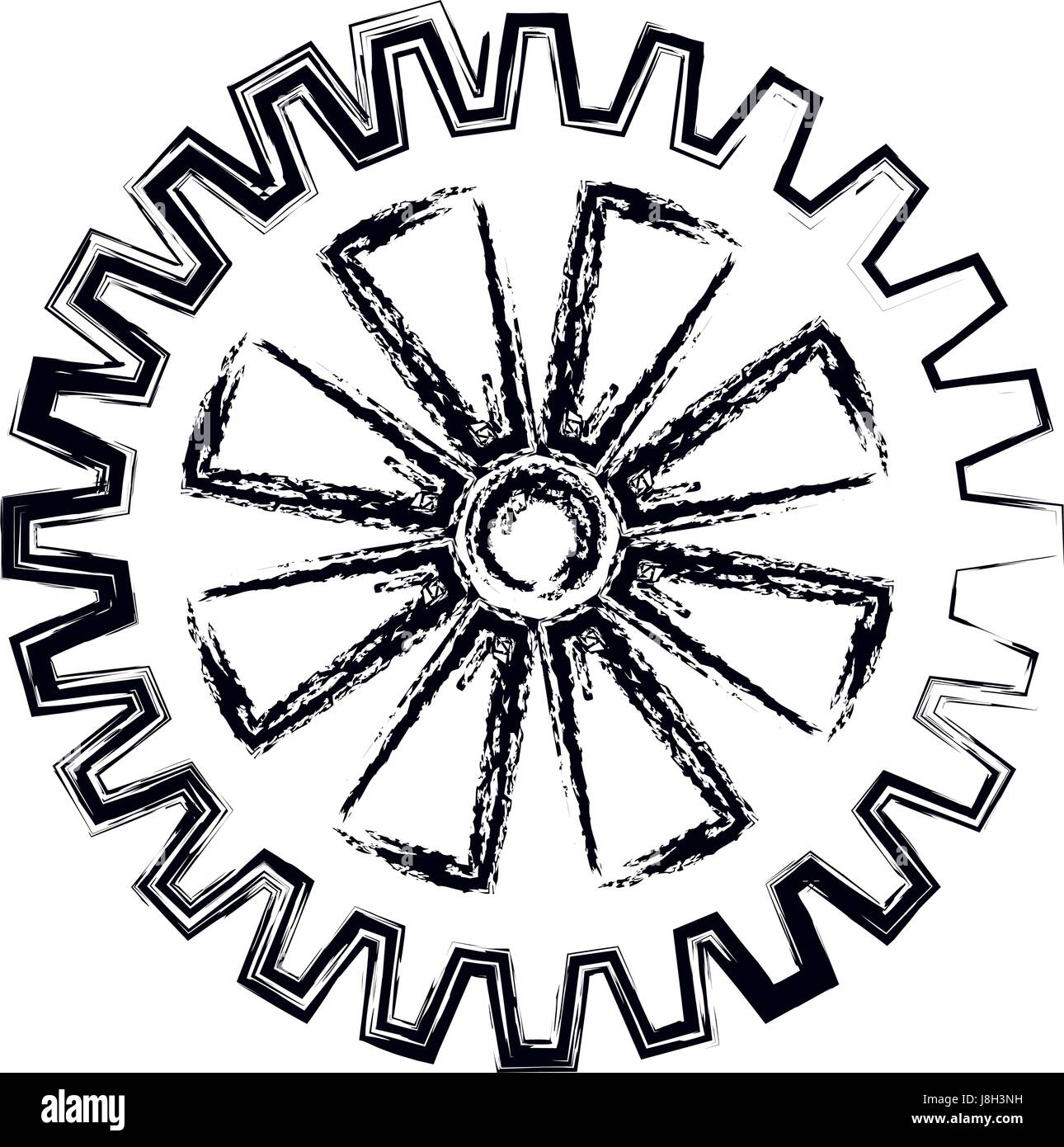 bike gears design Stock Vector Image & Art Alamy