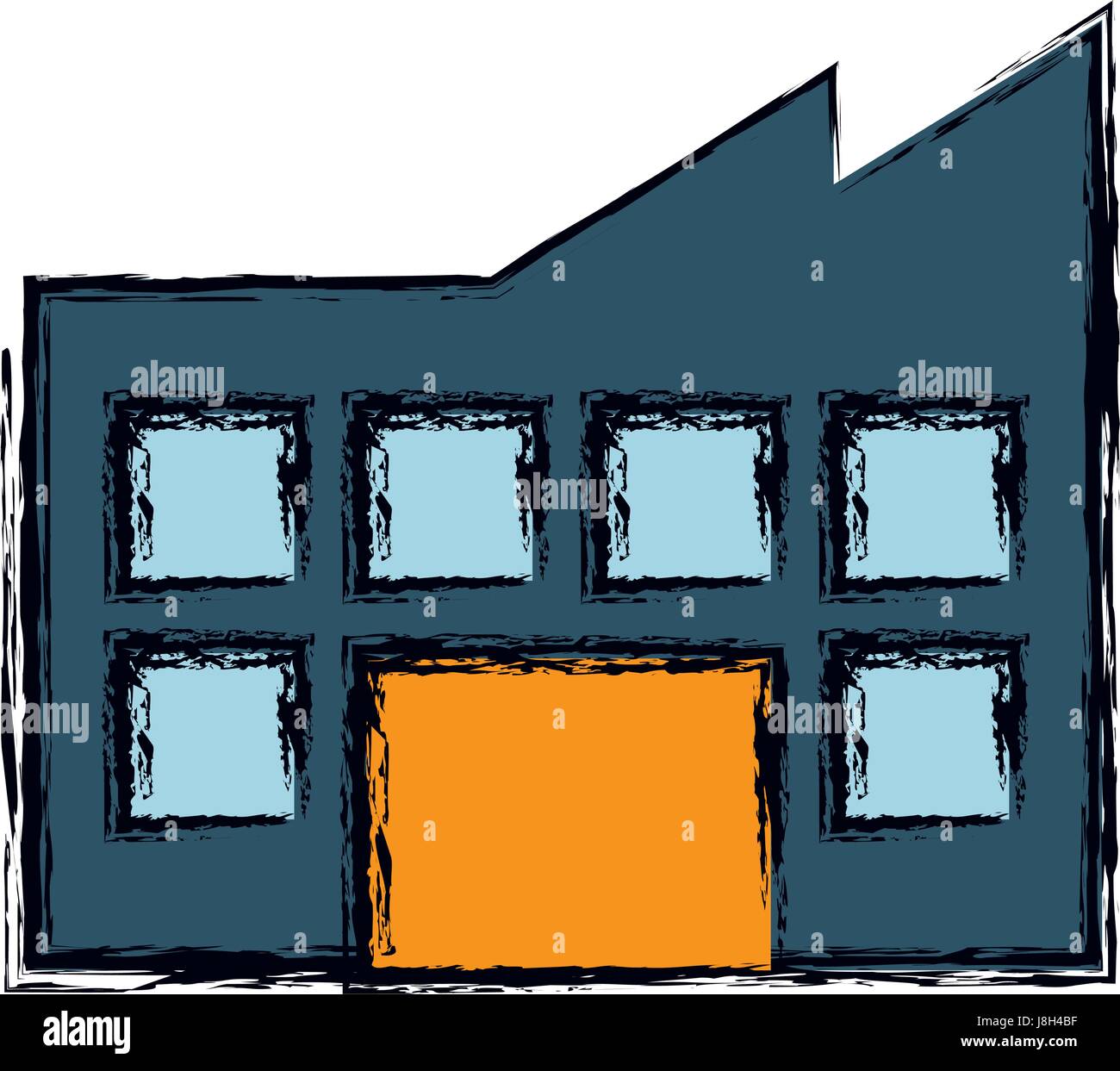 industrial building icon Stock Vector Image & Art - Alamy