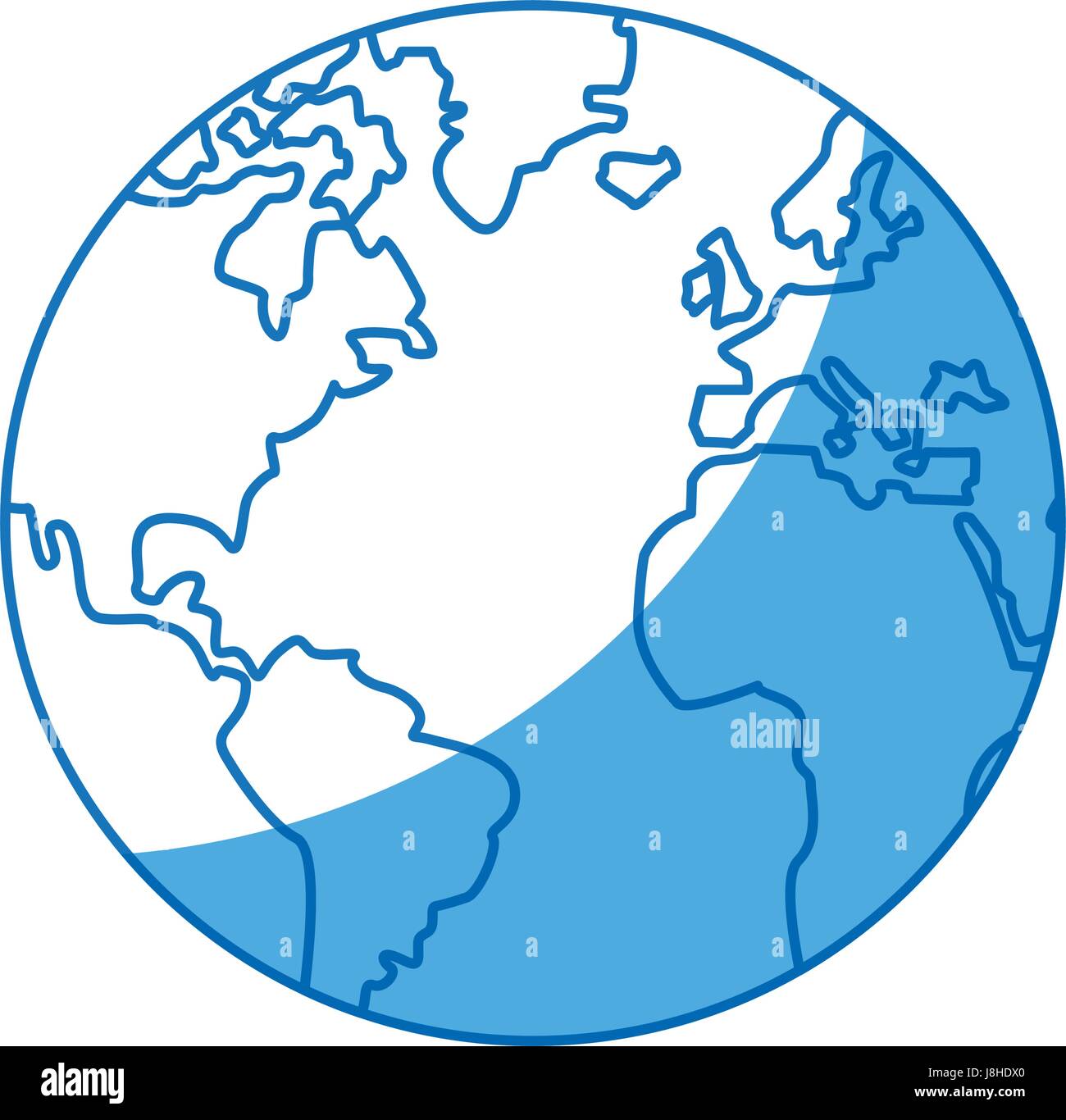 global earth map world geography image Stock Vector Image & Art Alamy