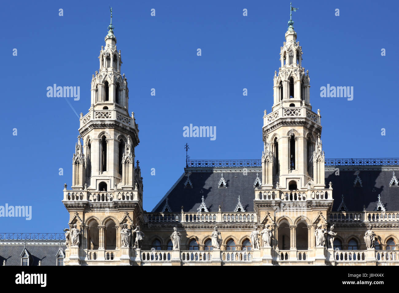 vienna city hall Stock Photo Alamy