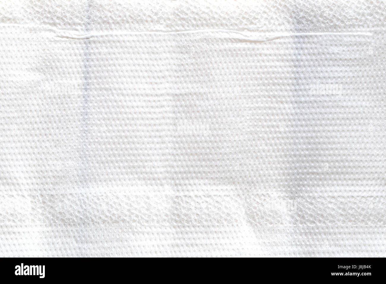 Surface of white toilet paper for design background. Stock Photo
