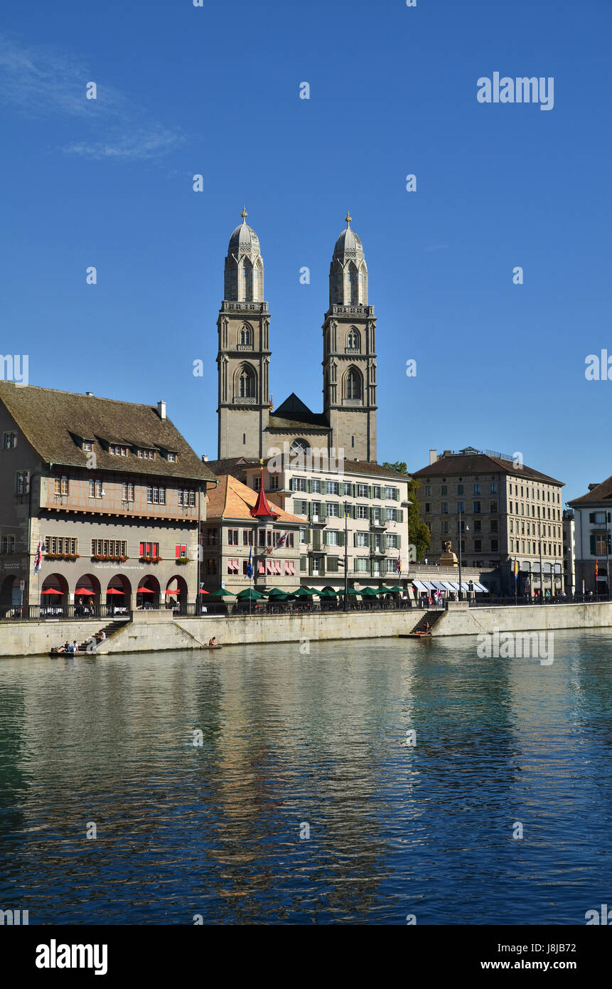 old town, style of construction, architecture, architectural style, zurich, Stock Photo
