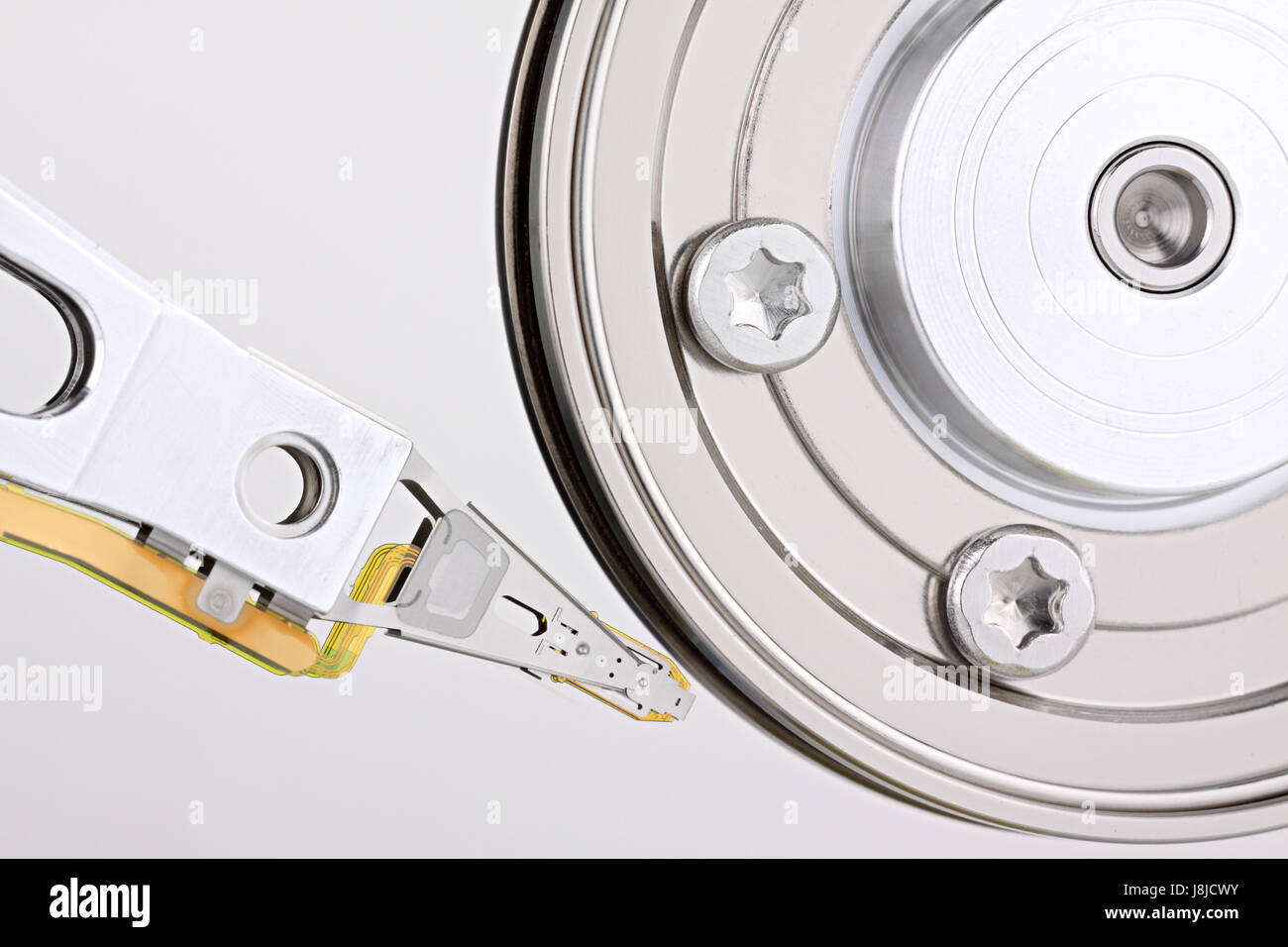hard disc drive closeup Stock Photo - Alamy