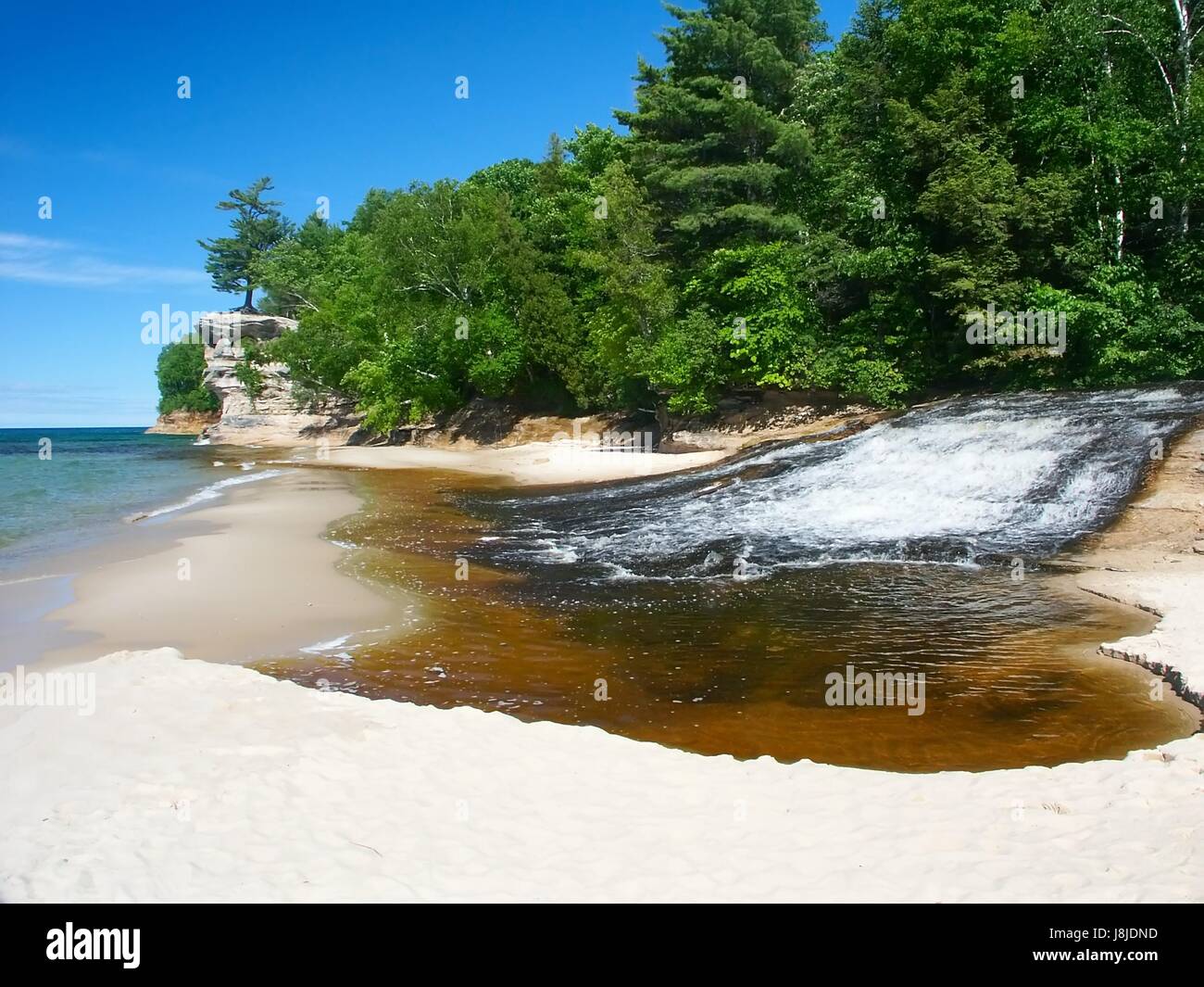 Pictured rocks national seashore hi-res stock photography and images ...
