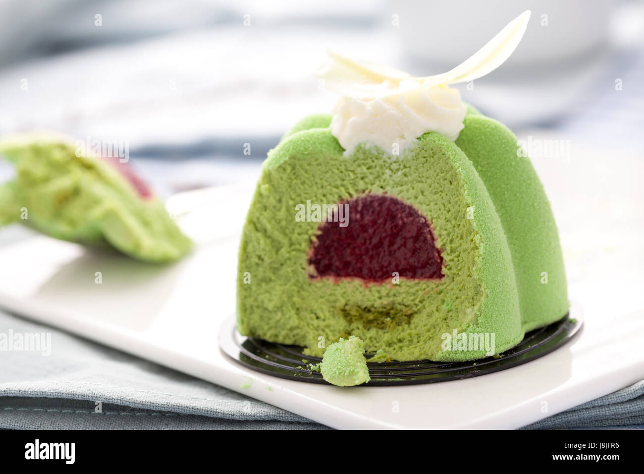 Musu Cake Cute Mousse Cake Stock Photo - Alamy