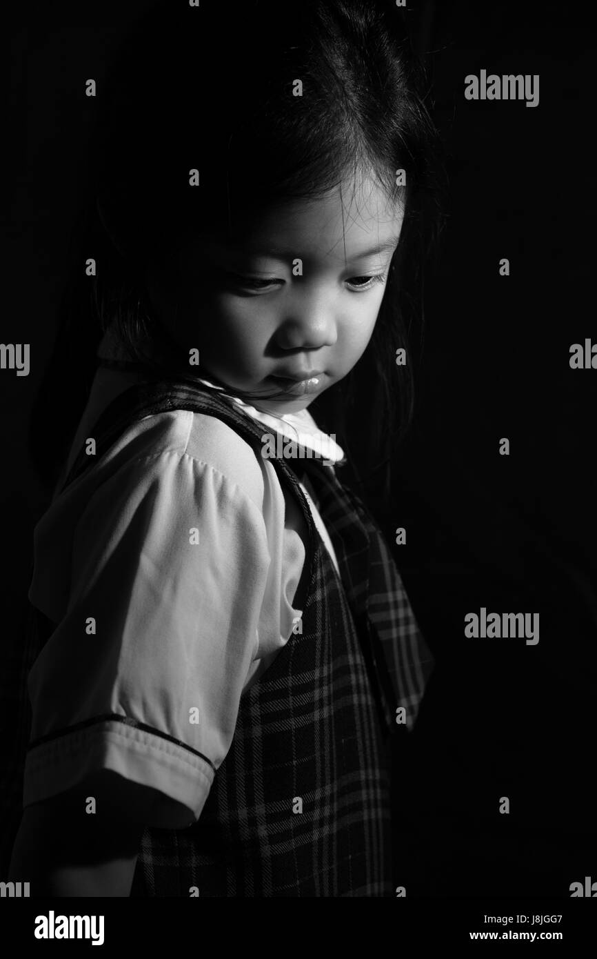 Asian kid Black and White Stock Photos & Images - Alamy
