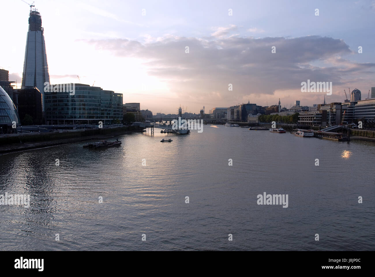 city, town, london, england, thames, river, water, britain, waters, horizon, Stock Photo