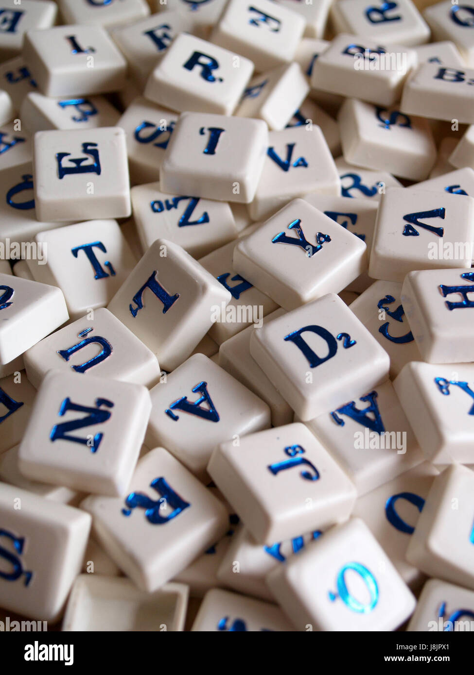Scrabble letters random hi-res stock photography and images - Alamy