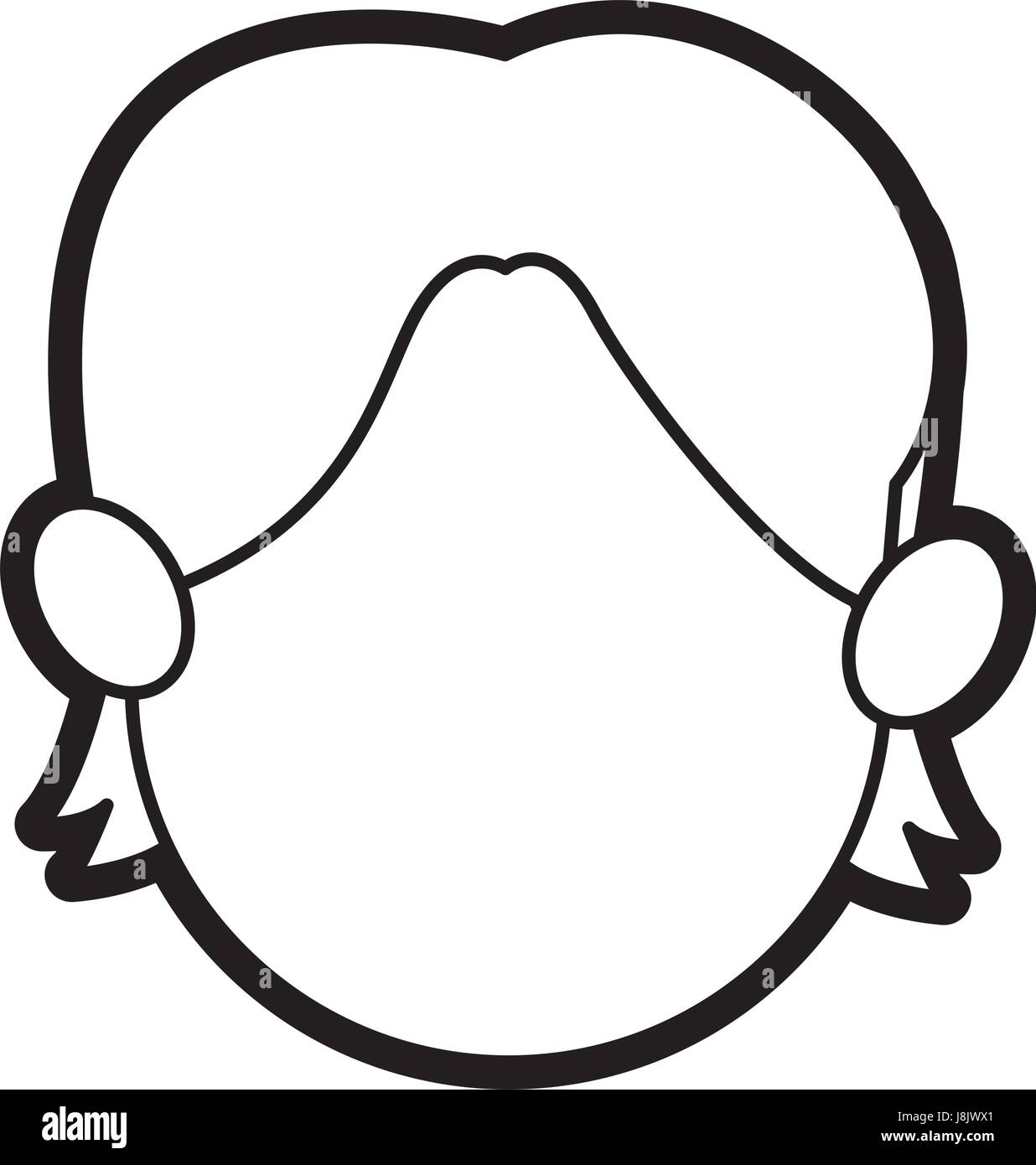 face head woman mom avatar image Stock Vector Image & Art - Alamy