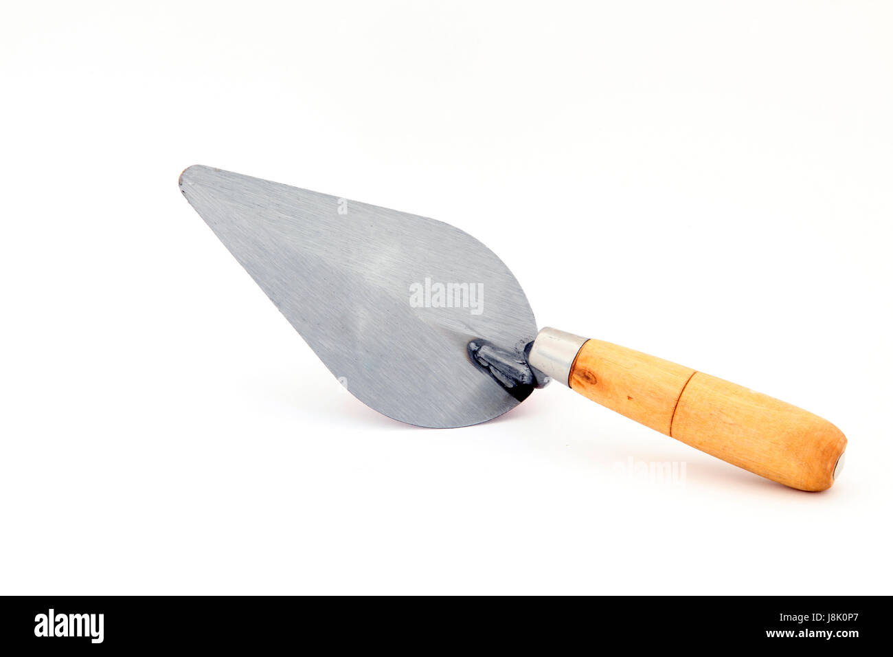 trowel, lute, construction, tool, objects, job, build, detail, isolated