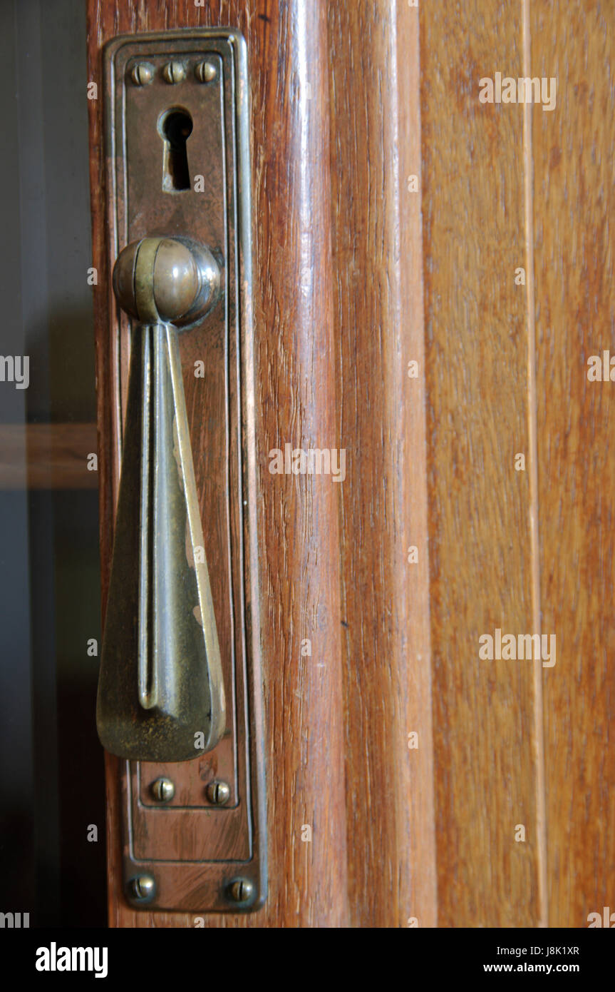 art nouveau tuergriff Stock Photo