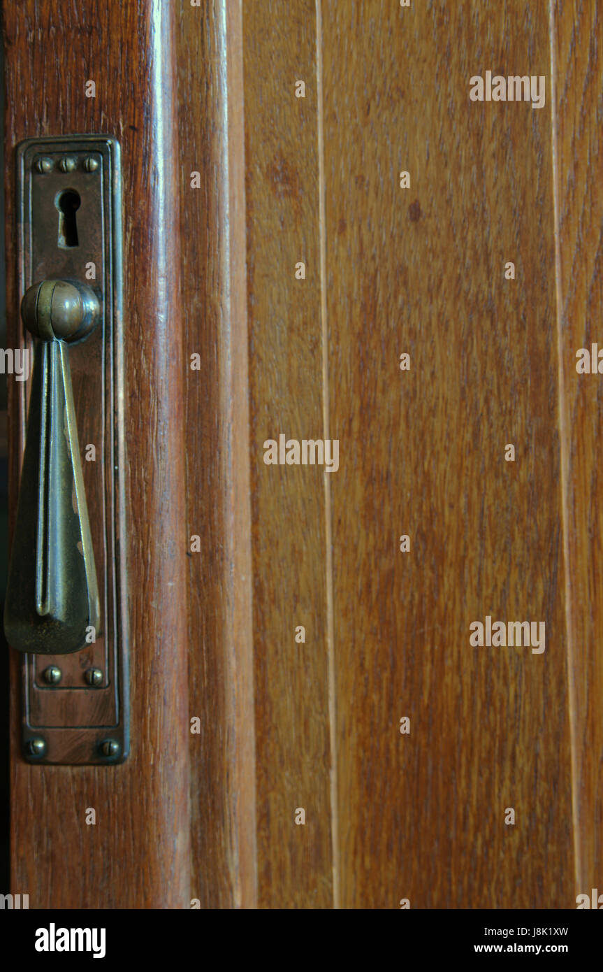 brass, keyhole, cupboard, closet, macro, close-up, macro admission, close up Stock Photo