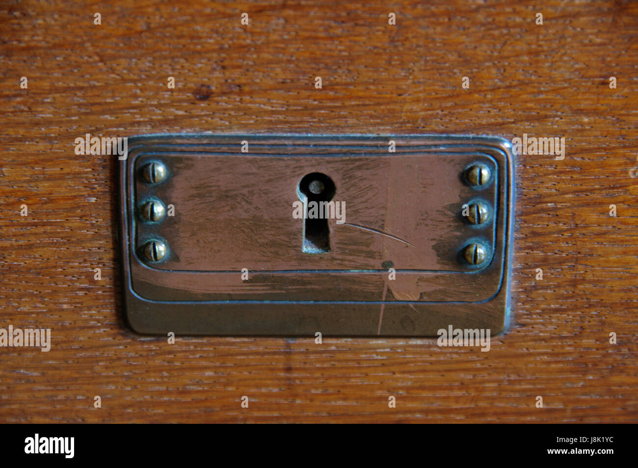 brass, drawer, metal fittings, keyhole, cupboard, closet, macro, close