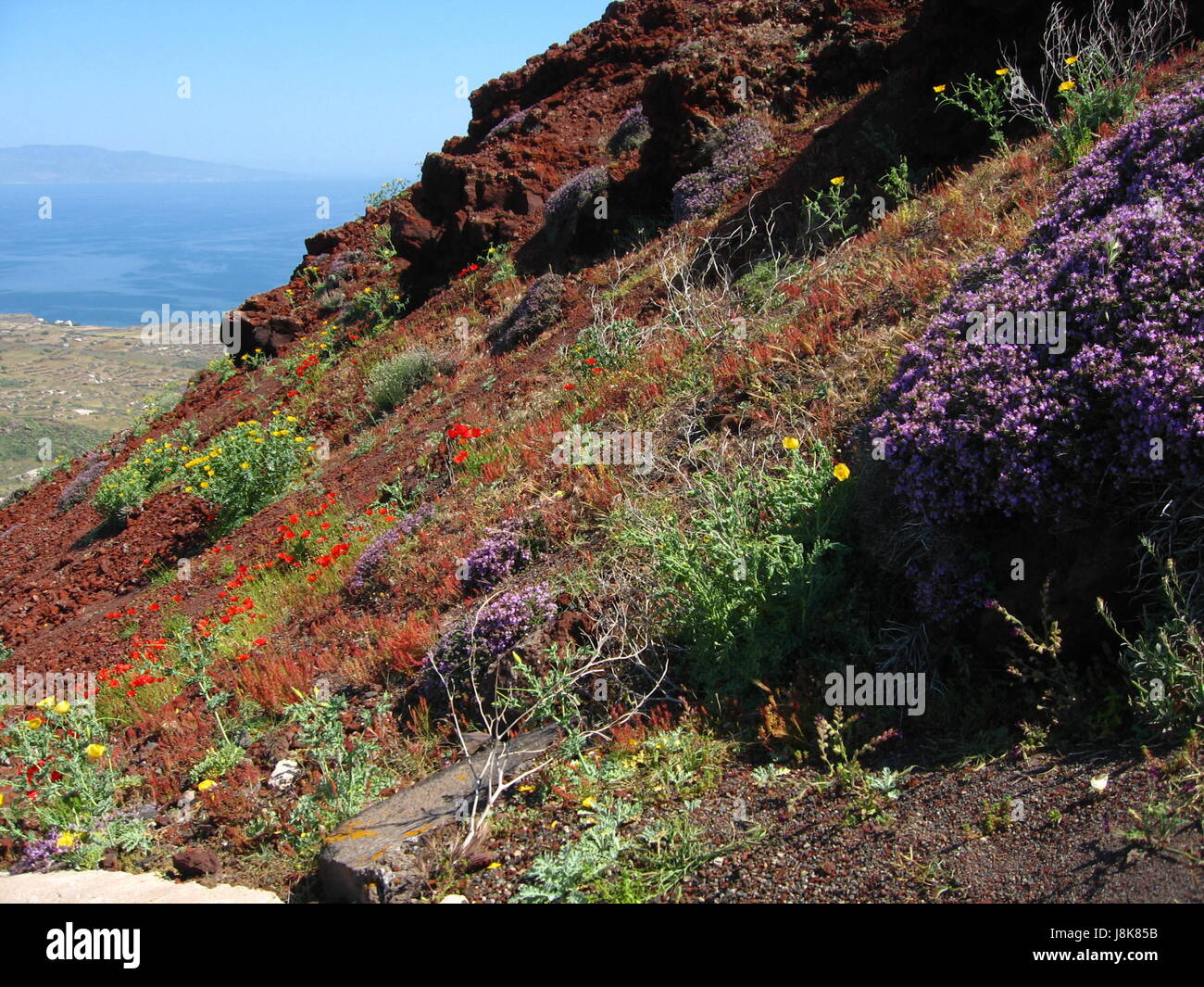 Addiction Volcano greece, lust, addiction, tendency, vegetation, vulcan, volcano, isle ...