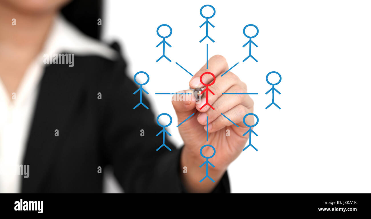 woman, social, networking, connection, connectivity, interface ...