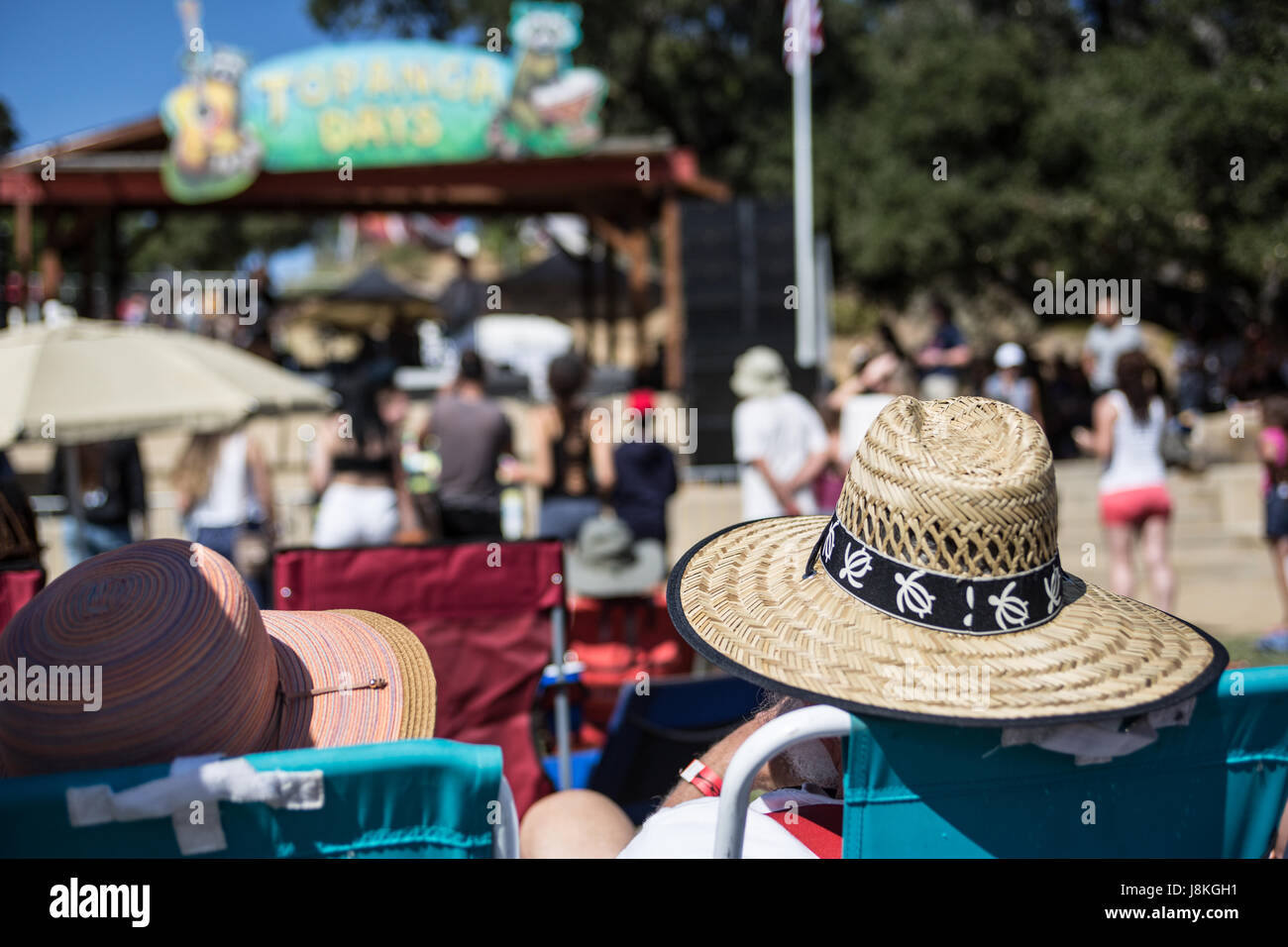 Topanga Days Music Festival Stock Photo Alamy