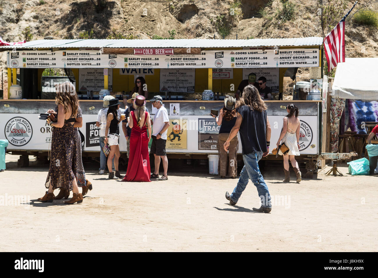 Topanga Days Music Festival Stock Photo Alamy
