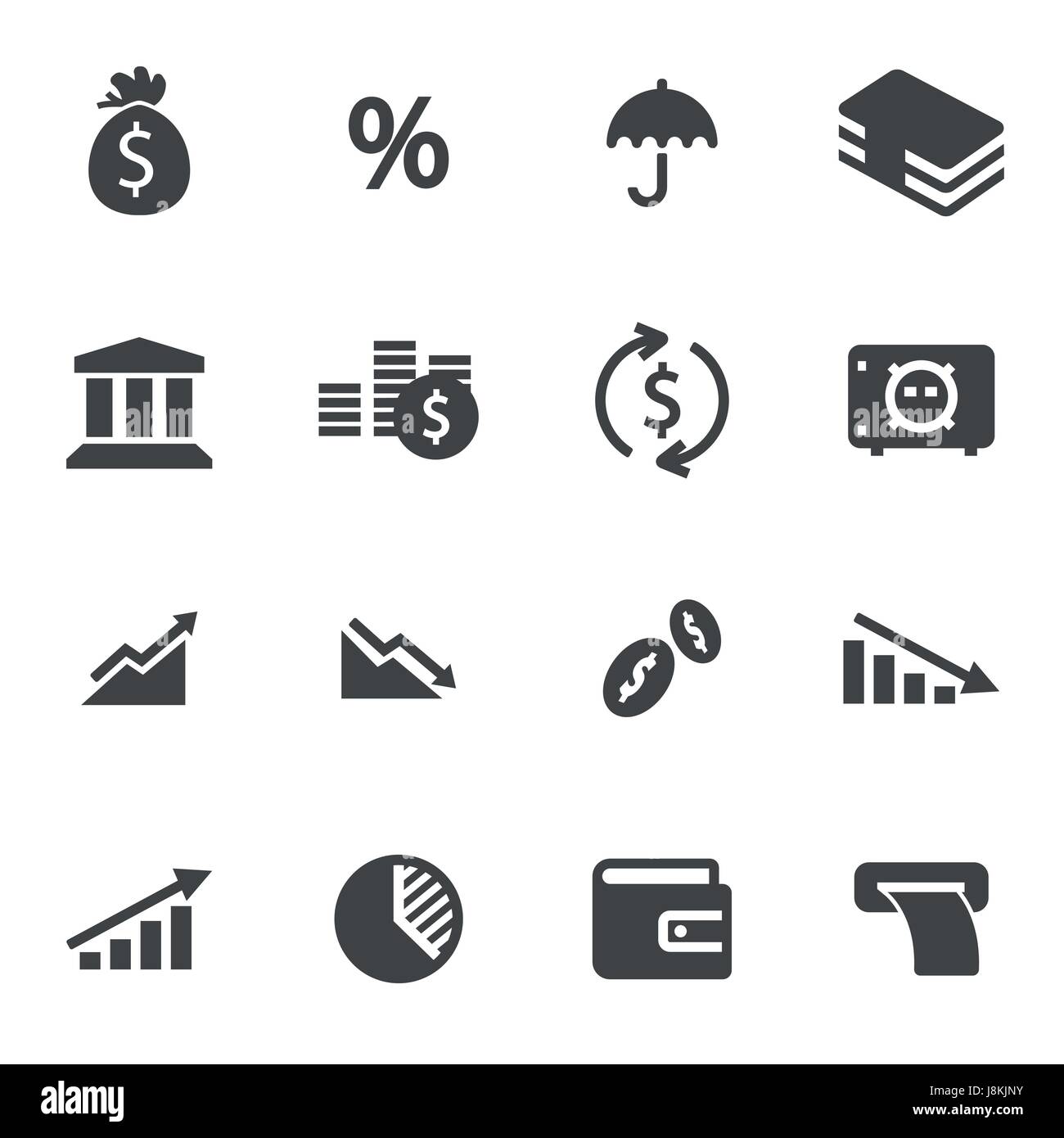 Vector black easter icons set on white background Stock Vector Image ...