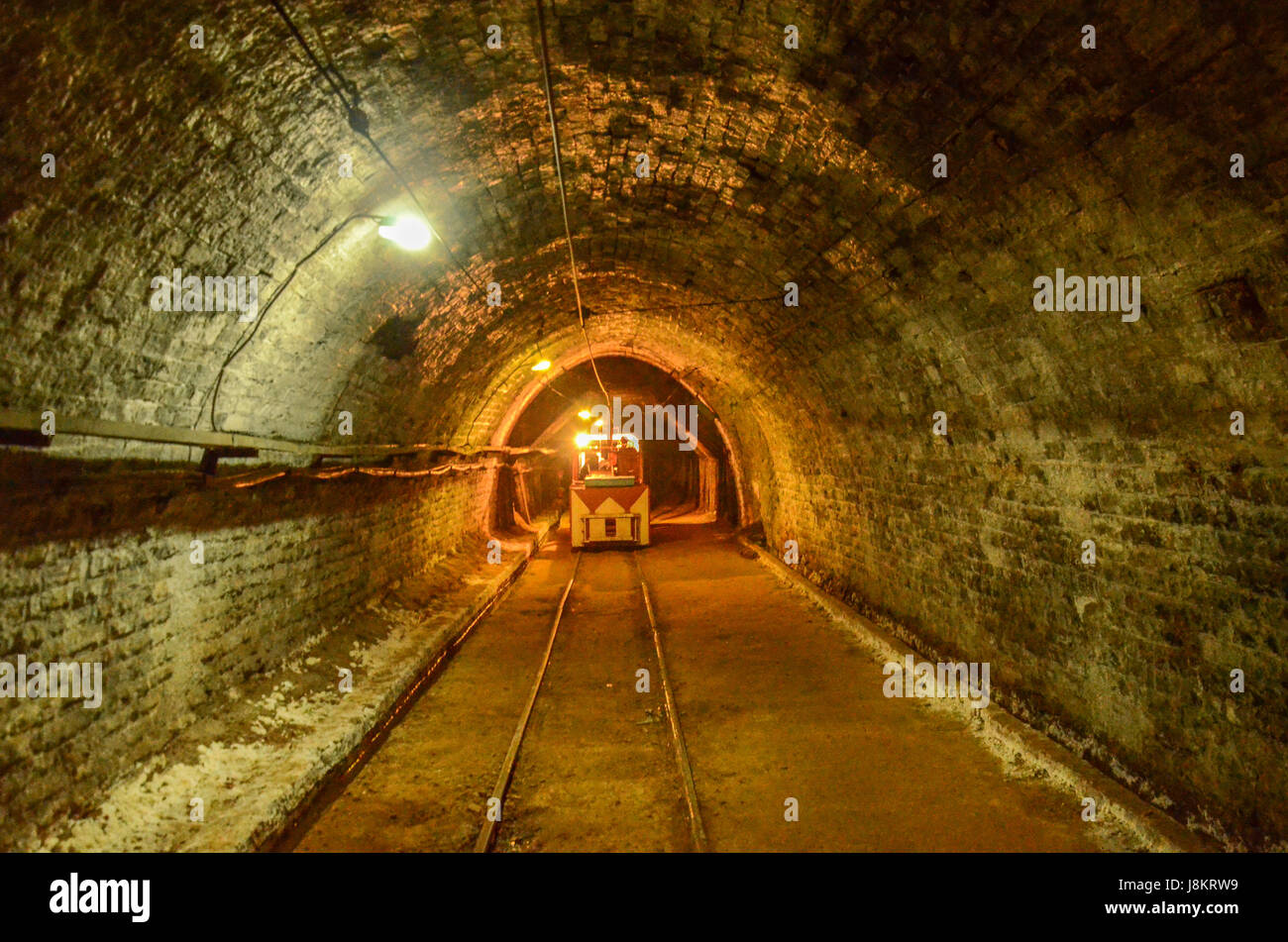 Khewra Salt Mine, Punjab, Pakistan Stock Photo