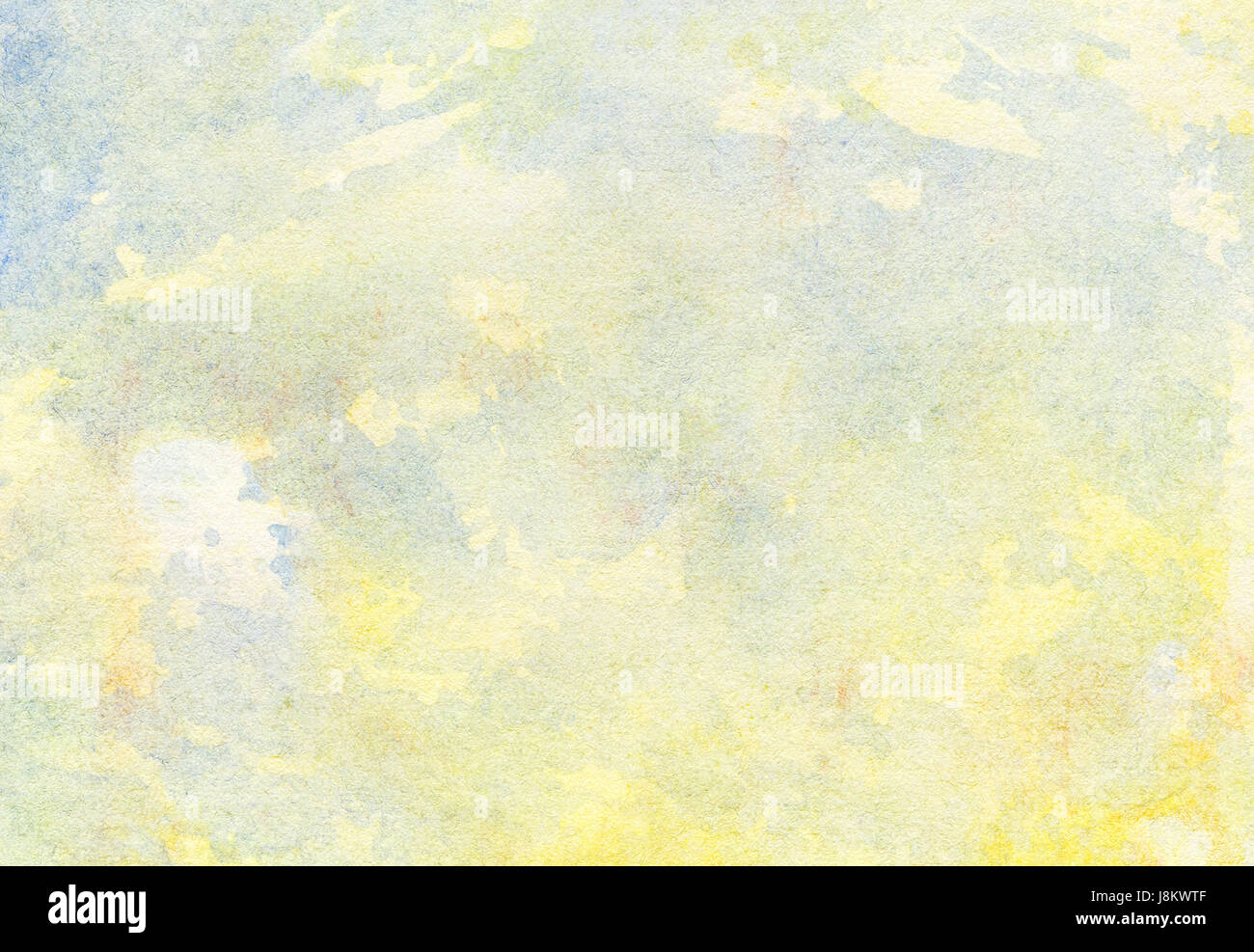 Light abstract colorful painted leak watercolor background Stock Photo