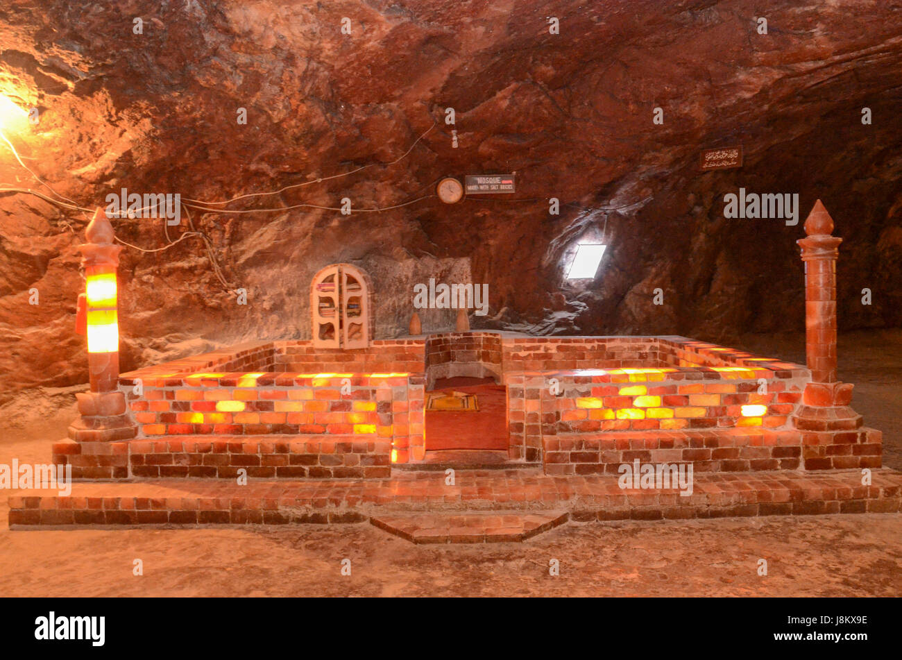 Interior of Khewra Salt Mine, Khewra, Punjab, Pakistan Stock Photo - Alamy