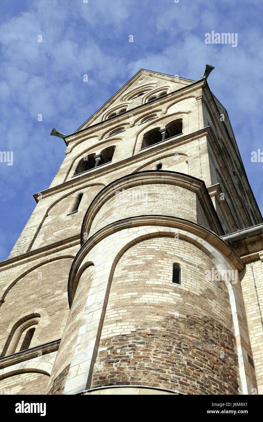 st. apostelen church in cologne Stock Photo