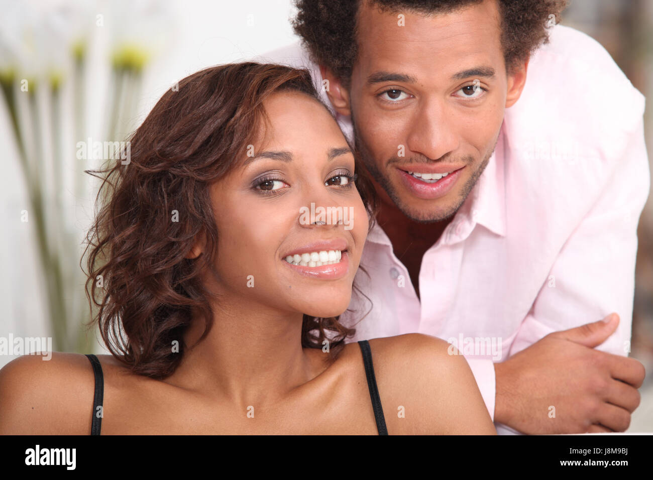 Brown african models hi-res stock photography and images - Alamy
