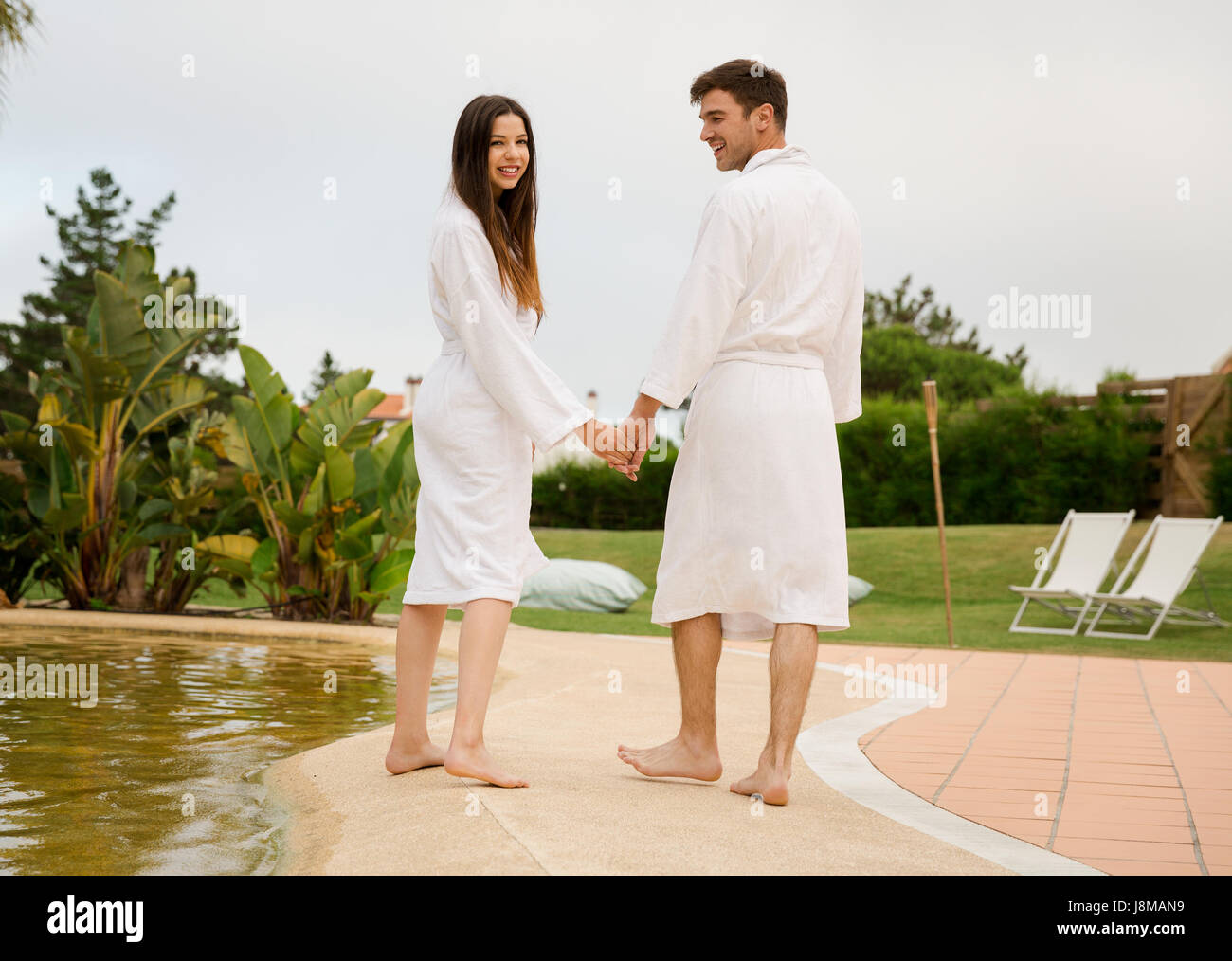 Enjoying vacations hi-res stock photography and images - Alamy
