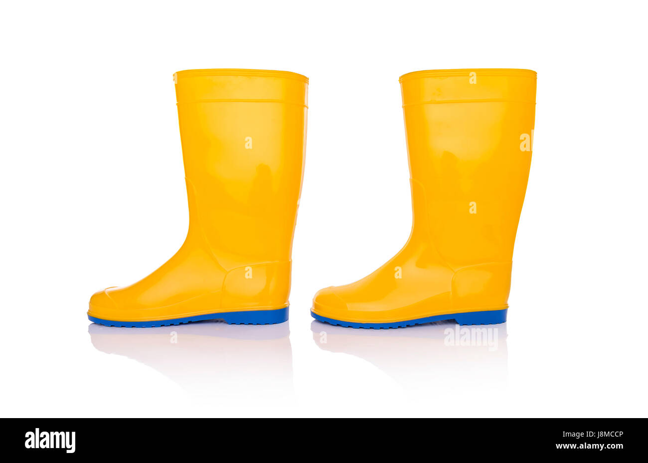 Rubber boots isolate Stock Photo Alamy