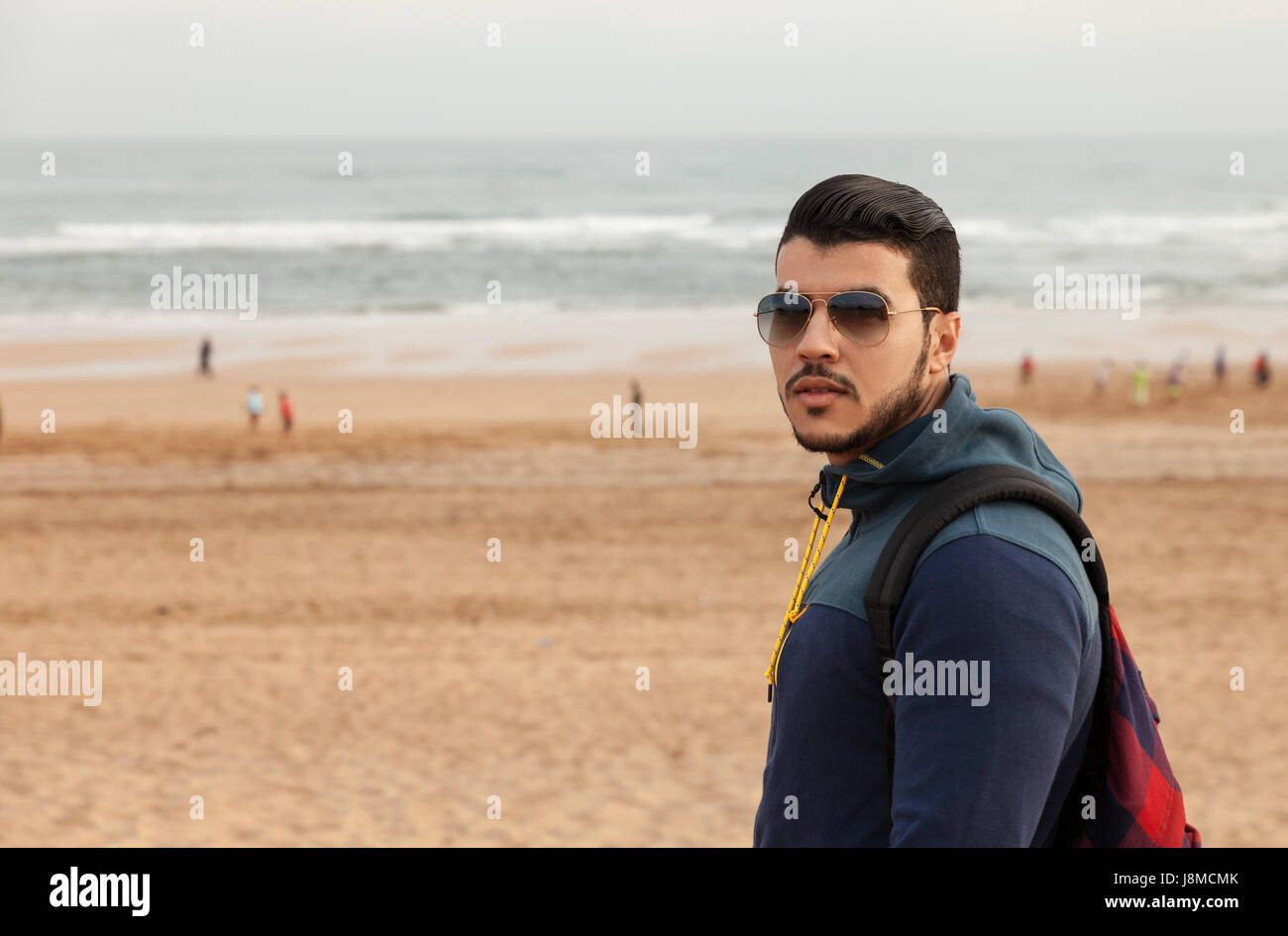 Portrait of arabian man Stock Photo