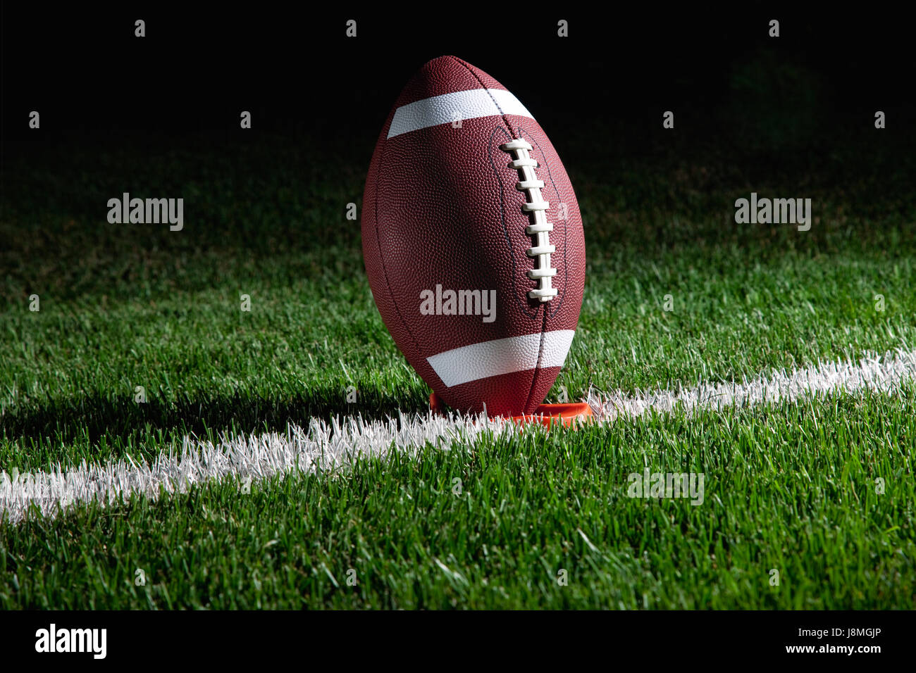 Football on tee hires stock photography and images Alamy