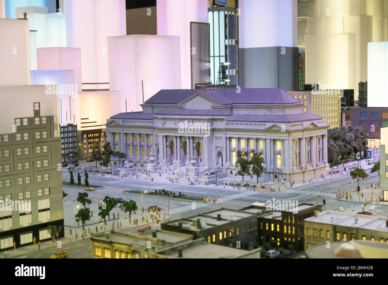 New York public Library, Gulliver's Gate Miniatures Gallery in Times