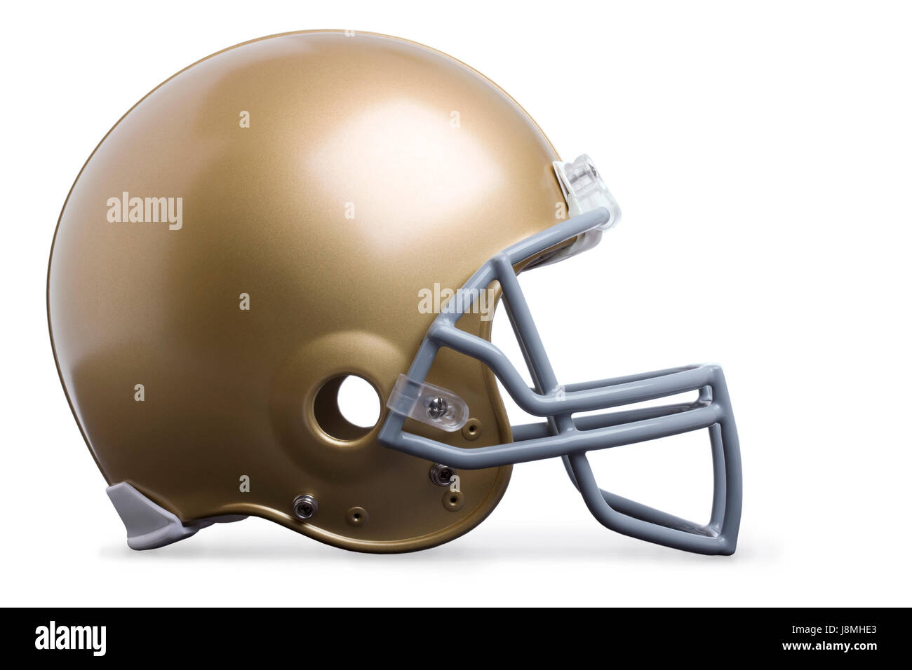 Football helmet gold hi-res stock photography and images - Alamy
