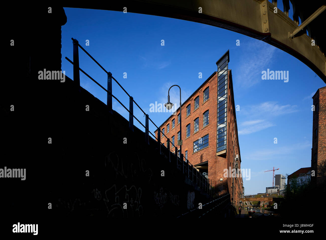 Eastgate development mill Castlefield on the Rochdale Canal, Gtr