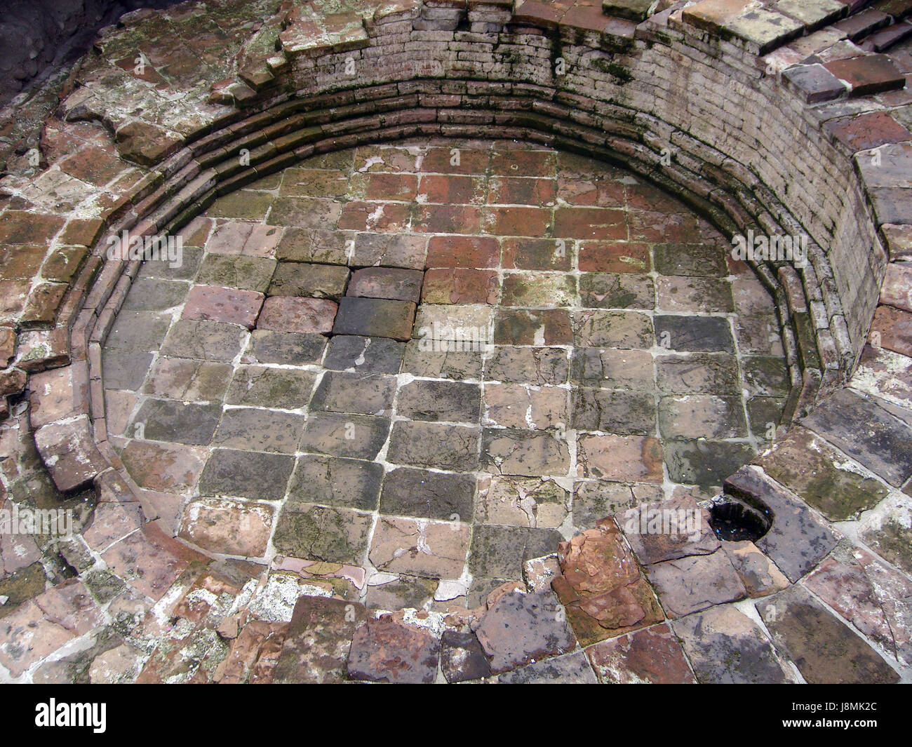 Ruins of the roman Porta Leoni in Verona, Italy Stock Photo