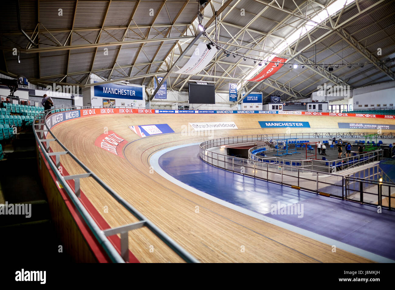 The HSBC UK National Cycling Centre Manchester Velodrome Cycle Track The HSBC UK National Cycling Centre Manchester Velodrome Cycle Track