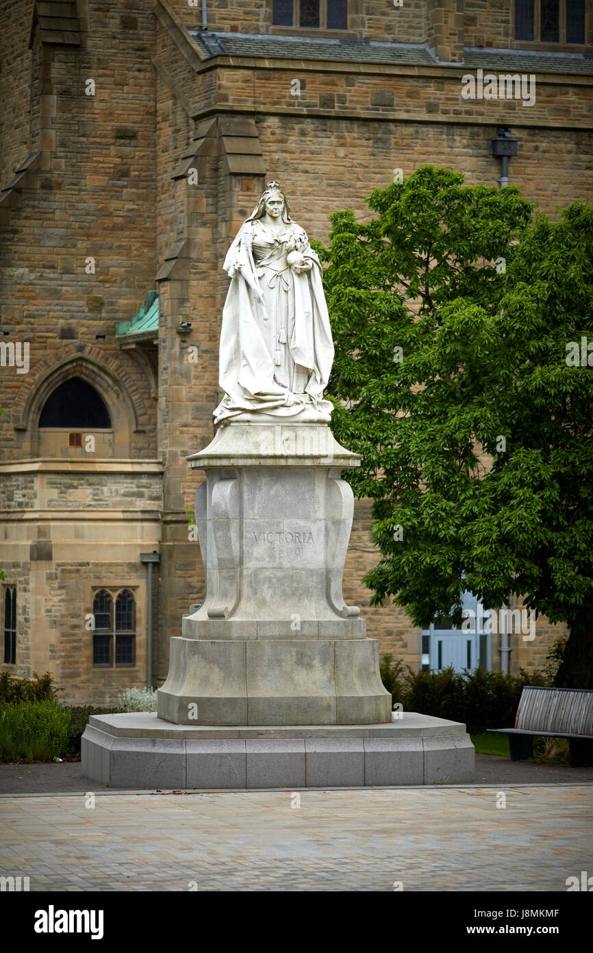 Queen Victoria statue, Blackburn Stock Photo