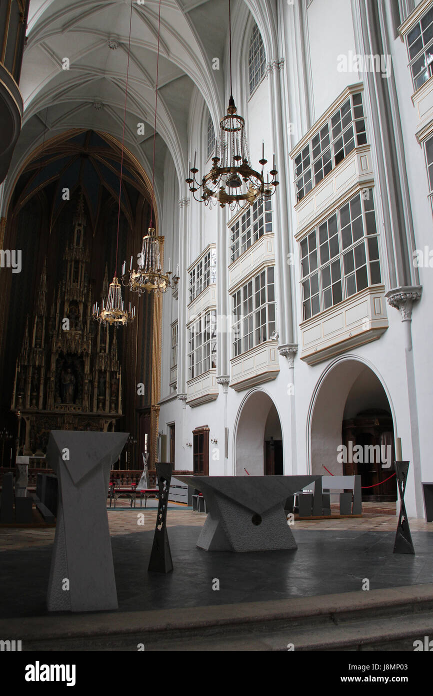 A church (Augustinerkirche) in Vienna (Austria). Stock Photo