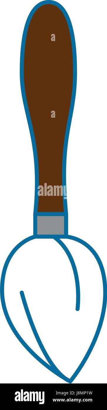 brush paint object Stock Vector Image & Art - Alamy