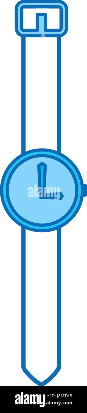 blue icon vintage watch Stock Vector Image & Art - Alamy