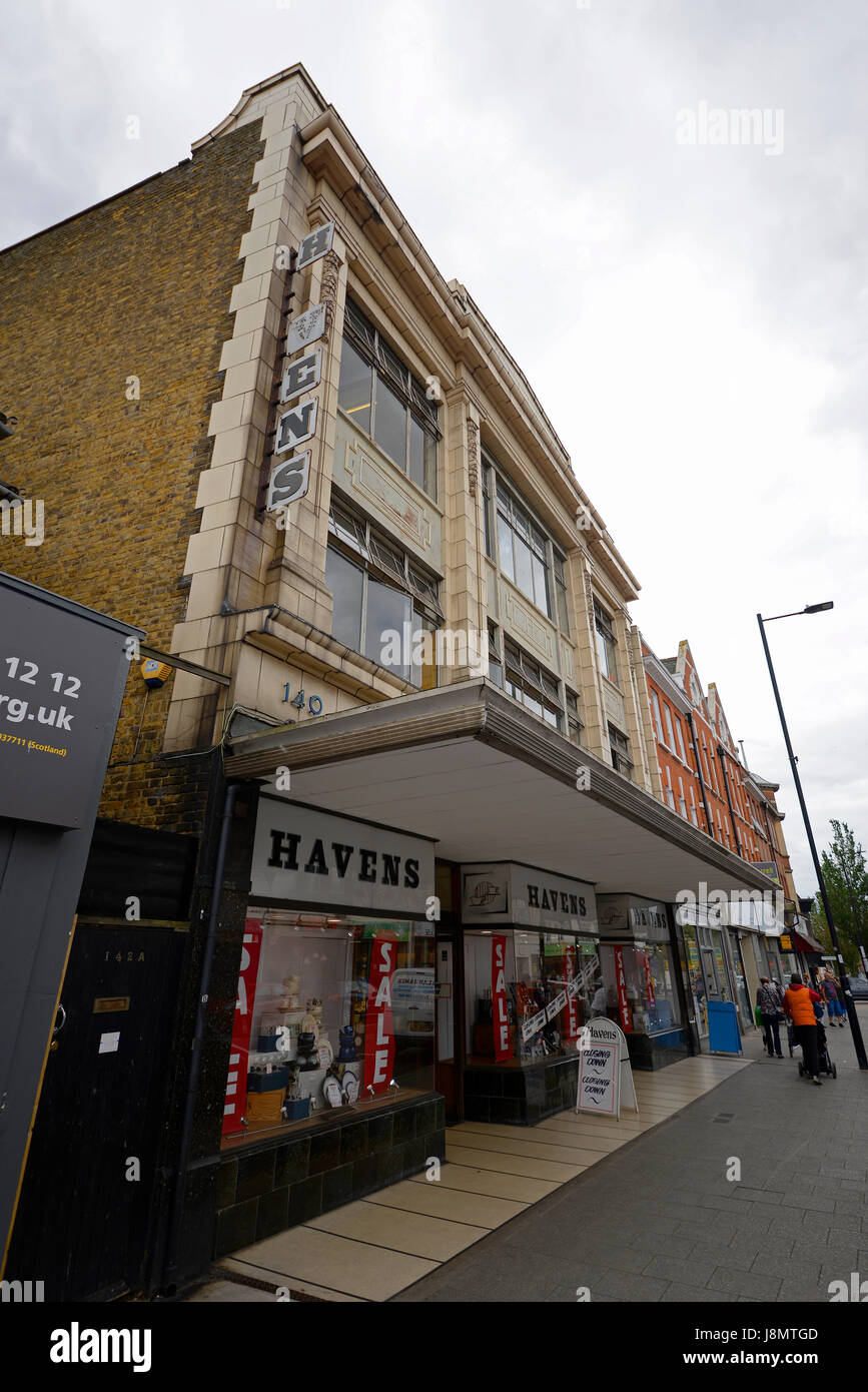 Havens department store in Hamlet Court Road, Westcliff on Sea, Essex