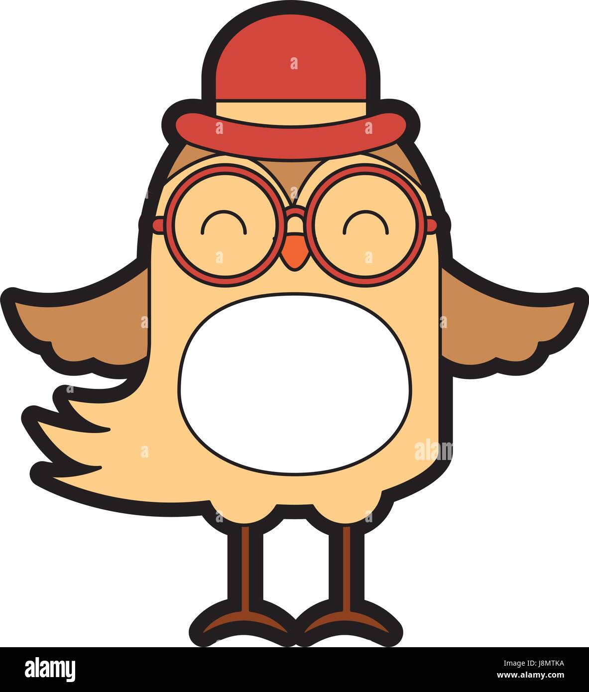 cute vintage bird cartoon Stock Vector Image & Art - Alamy