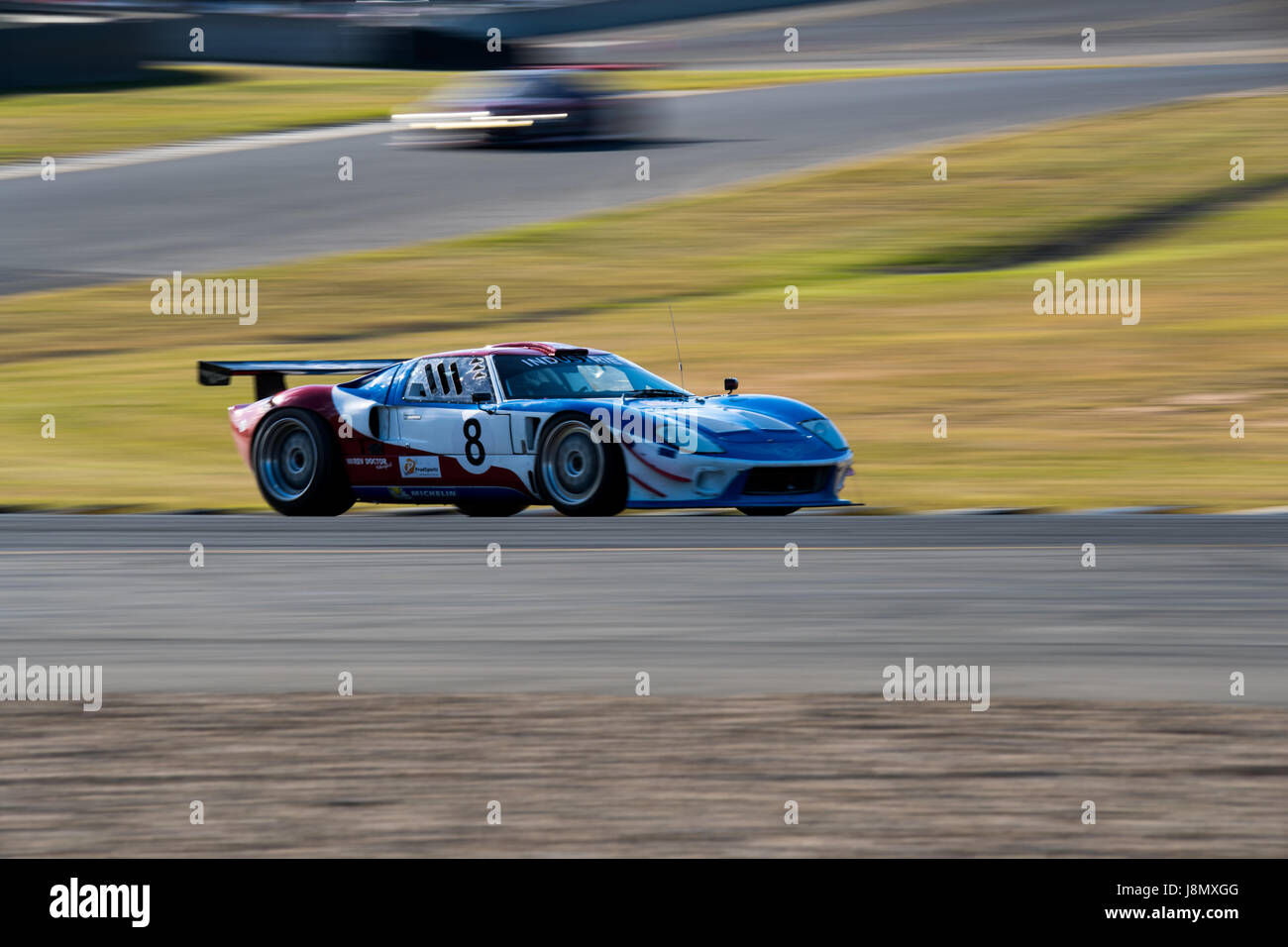 Sydney Motorsport Park, Australia. 28th May 2017.  Straight 8 Racing's GT40. Anthony Bolack/Alamy Live News Stock Photo