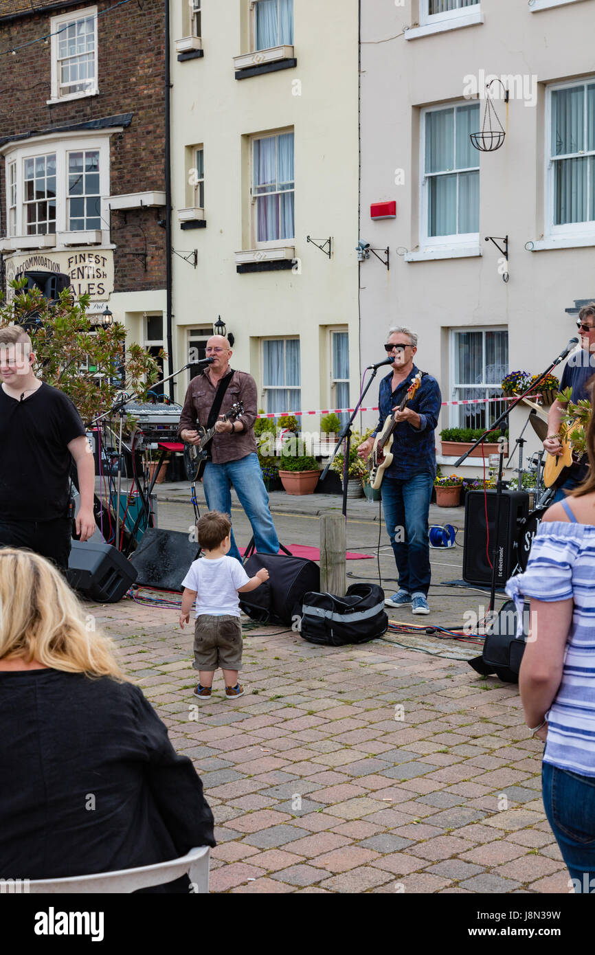 Members of the public of all ages hires stock photography and images