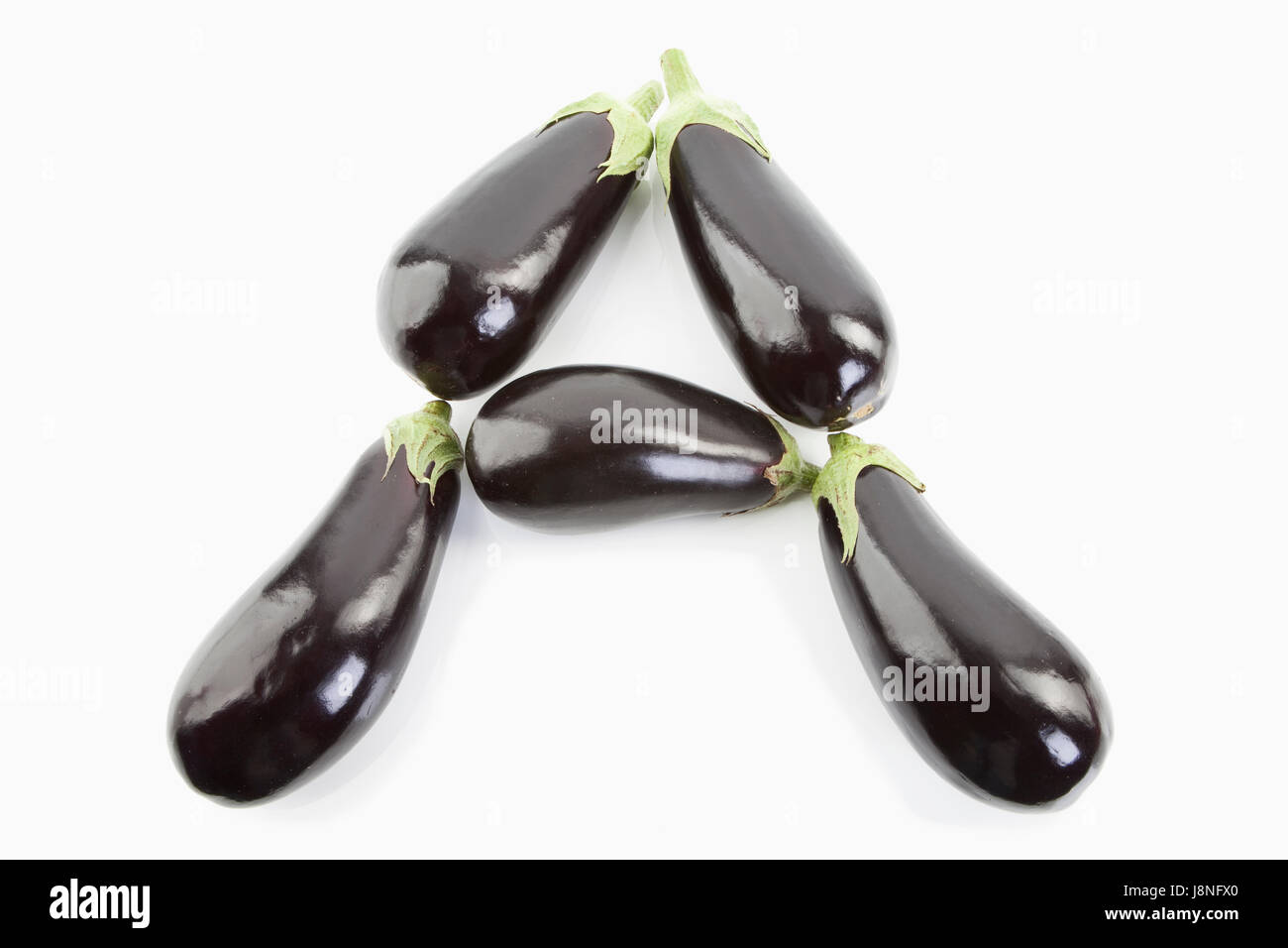 a - like aubergine Stock Photo