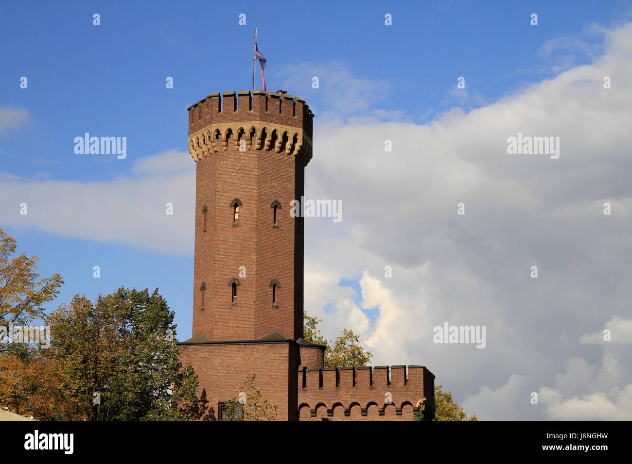 malakoff tower in cologne Stock Photo
