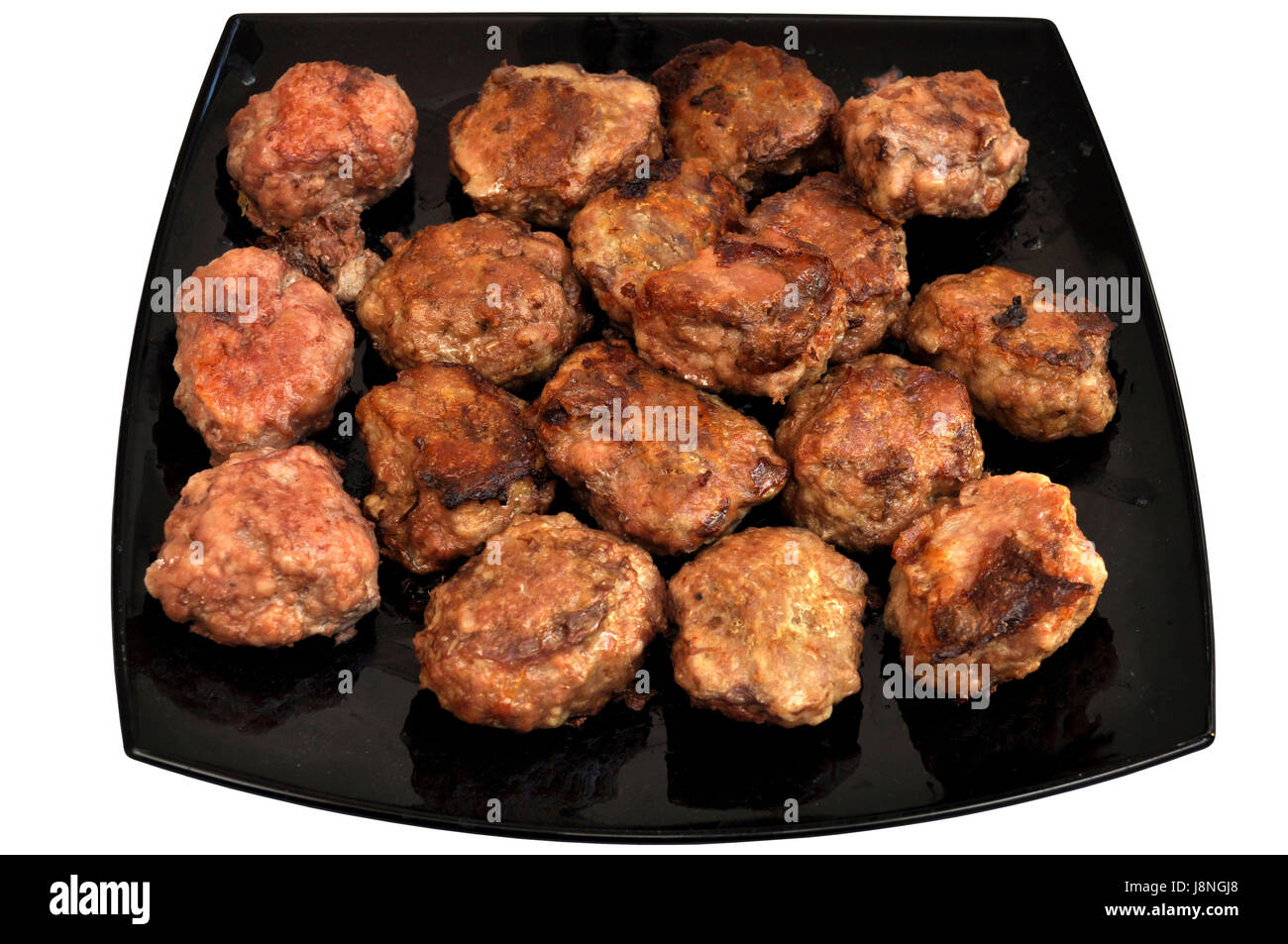 black, swarthy, jetblack, deep black, food, dish, meal, chops, backdrop, Stock Photo