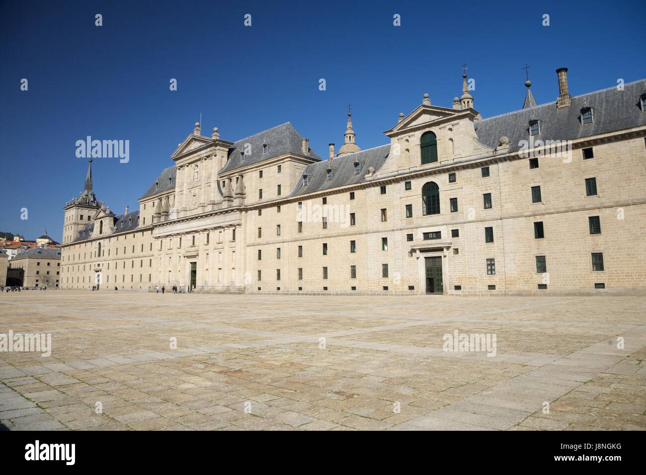 monument, spain, wall, style of construction, architecture, architectural Stock Photo