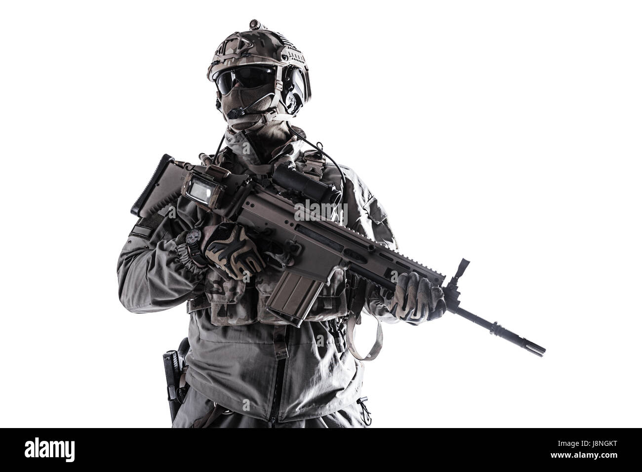 Army soldier of Special Operations Forces Stock Photo